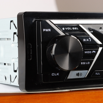 Bluetooth car MP3 prehrávač s FM rádiom, model 3257BT, napájanie DC12V, samostatné automobilové audio rozhranie, tlačené logo