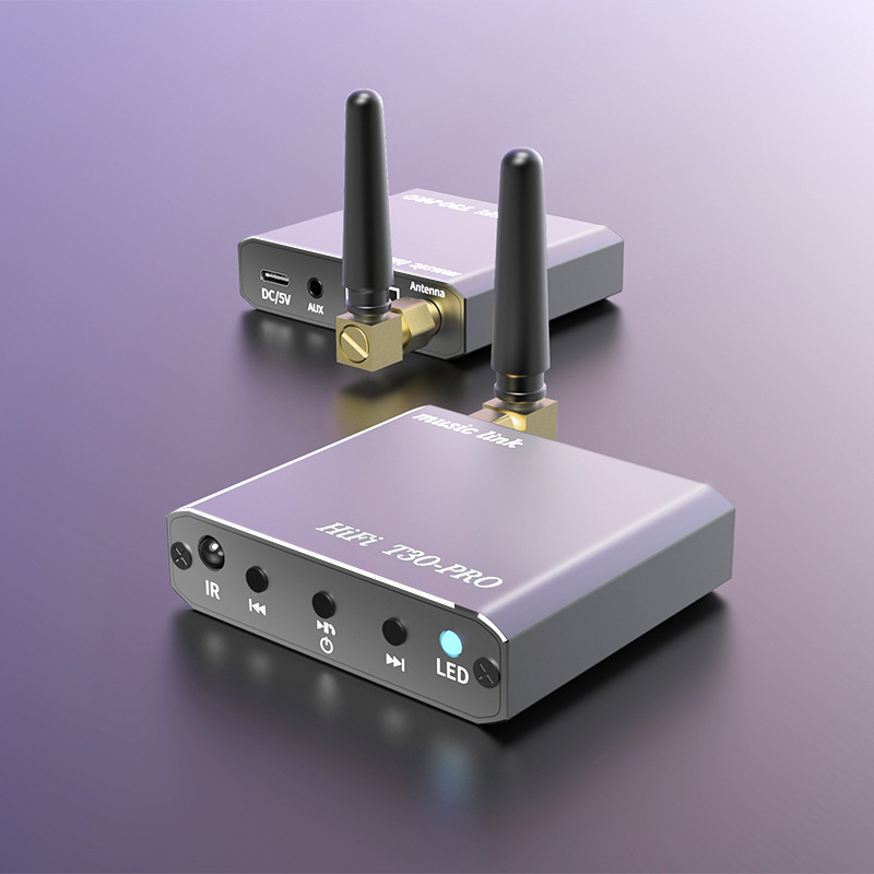 Bluetooth приемник за кола - мултифункционален адаптер, възпроизвеждане на аудио от USB флашка, Hands-free разговори, Plug-and-Play, без външно захранване, BT 5.1, интерфейс 3,5 мм/USB, обсег до 30 м, модел T30