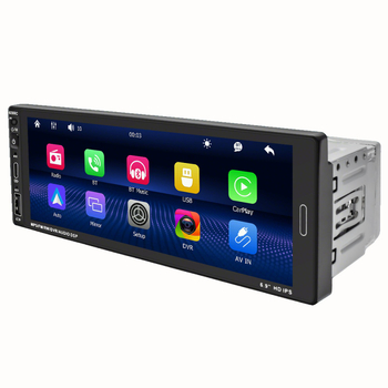 Kablirani CarPlay head unit za DIN jedne, MP5 player, Bluetooth, kapacitivni dodirni zaslon, USB prednji Type-C punjenje
