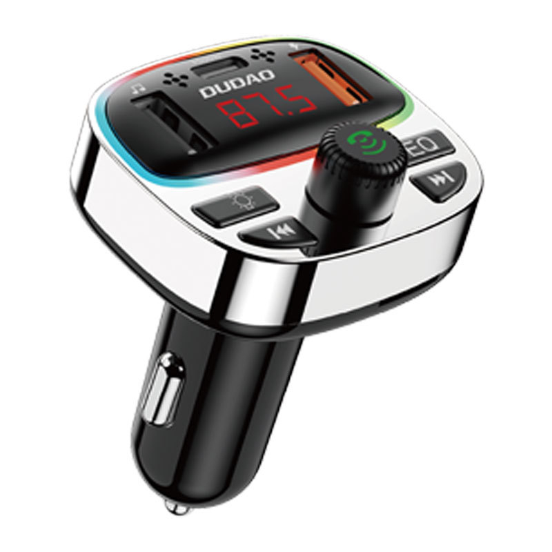R2Pro+ automobil Bluetooth MP3 prijemnik s besprijekornim zvukom, PD brzo punjenje, OLED zaslon i FM radio, ulaz 12-24V