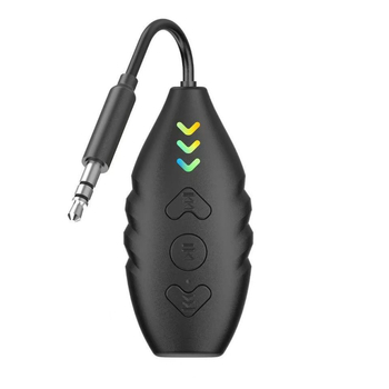 3-in-1 automobilių Bluetooth imtuvas ir siųstuvas su AUX garso adapteriu, Hands-Free skambučiai, Bluetooth 5.3, 5–12 V, 3,5 mm garso jungtis, 2,4 GHz