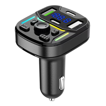 Automobilski Bluetooth prijemnik s FM prijenosom, USB MP3 reprodukcija, napajanje 12–24V (modeli D25/D26/D27/D28)