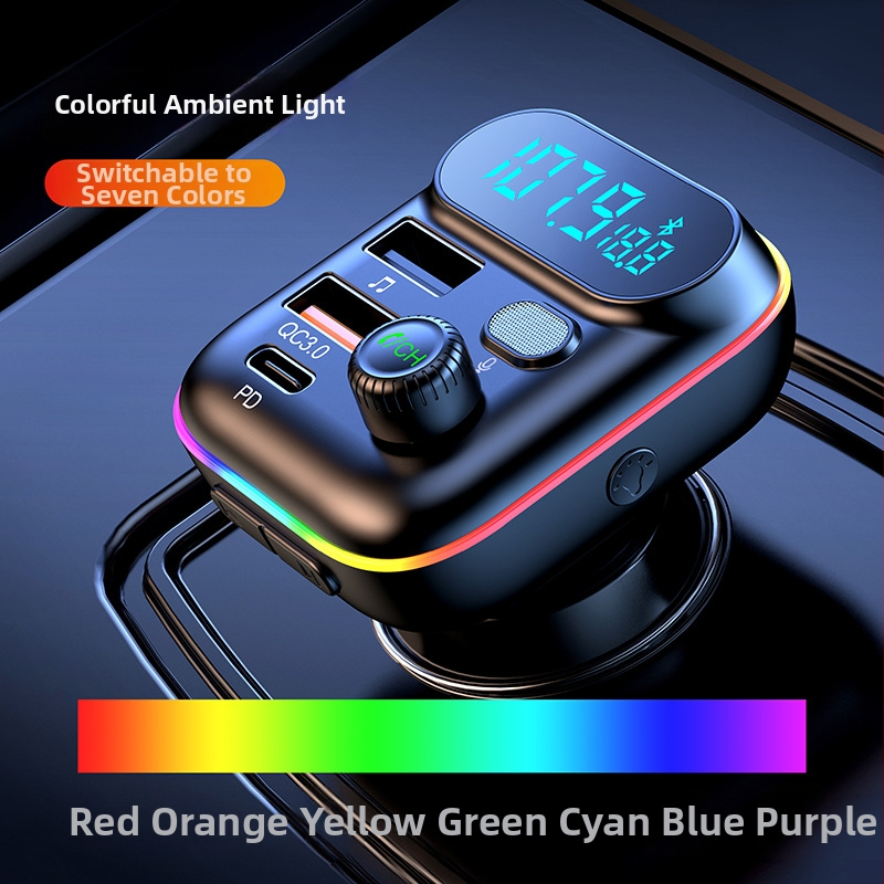 Automobilový MP3 prehrávač s FM vysielačom a Bluetoothom (Model T70; 12-24V; Monochromatický displej)