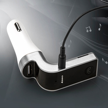 Automobilski MP3 player s Bluetoothom, model G7, FM radio, TF kartica slot, napajanje 12-24V, monocromatski zaslon