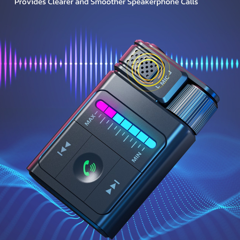 BT64 automobilni Bluetooth prijemnik s MP3 playerom, Hands-Free pozivi, 3,5 mm AUX, punjač, Bluetooth 5.4