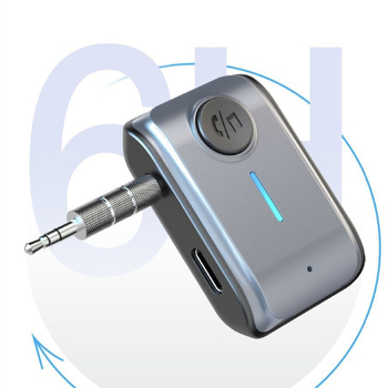 Nolan Heart W2 Bluetooth car audio receiver, hands-free jednim klikom, AUX 3,5 mm, Bluetooth 5.3, plug-and-play, domet do 10 m