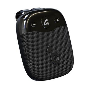 Bluetooth automobilio Hands-Free rinkinys montuojamas ant saulės skydelio — įėjimas 5V DC, 8W garsiakalbis, 2.4–2.48 GHz