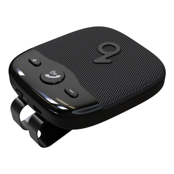 Bluetooth automobilio Hands-Free rinkinys montuojamas ant saulės skydelio — įėjimas 5V DC, 8W garsiakalbis, 2.4–2.48 GHz