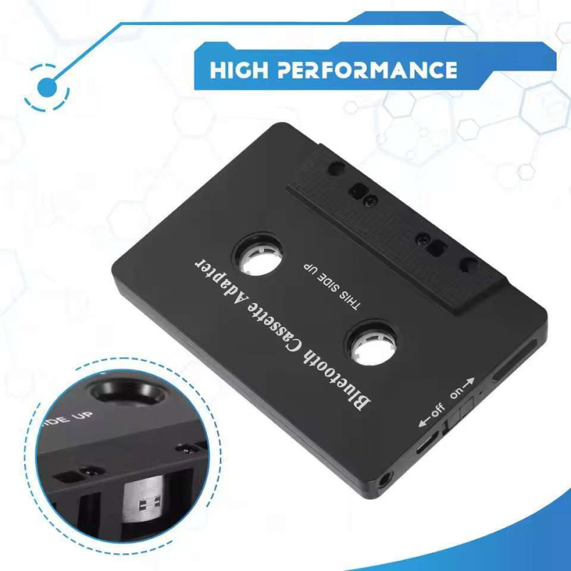 Auto Bluetooth MP3 pretvarač za kasetu – BT003, dvokanalni stereo, vrijeme reprodukcije 8 sati