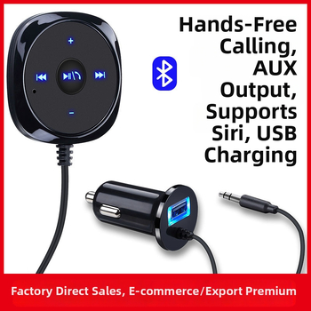 BC20 Bluetooth auto käed-vaba USB laadija ja heli vastuvõtja, 12V sisend, Bluetooth väljund, keskne juhtimine, 2W võimsus