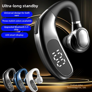 Bezdrôtové Bluetooth slúchadlo na jedno ucho s uchytkou pre vodiča, Huawei čip, BT 2.0, indikátor nabitia