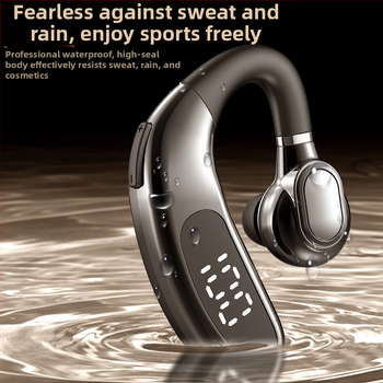 Bezdrôtové Bluetooth slúchadlo na jedno ucho s uchytkou pre vodiča, Huawei čip, BT 2.0, indikátor nabitia