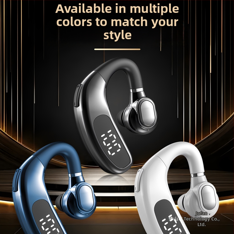 Bezdrôtové Bluetooth slúchadlo na jedno ucho s uchytkou pre vodiča, Huawei čip, BT 2.0, indikátor nabitia