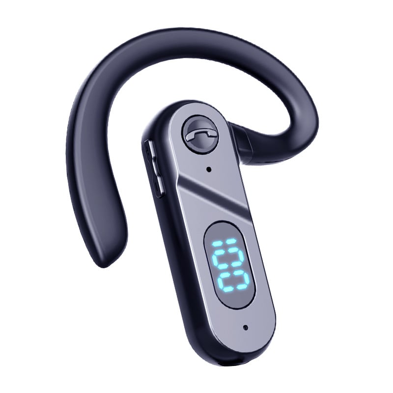 Bluetooth slušalice s tehnologijom kostne vodljivosti, digitalni zaslon, glasovno upravljanje, domet 10 m, IPX4, trajanje >8 h