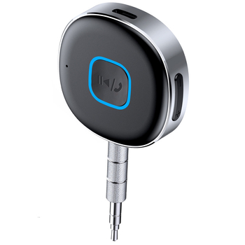 Bluetooth automobilių laisvų rankų įrenginys J33 su AUX, 5.0 adapteris, plug-and-play, įėjimo įtampa 12-24 V, mikrofono jautrumas -42 dB, dažnis 2.402-2.480 GHz