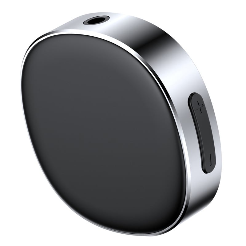 Bluetooth automobilių laisvų rankų įrenginys J33 su AUX, 5.0 adapteris, plug-and-play, įėjimo įtampa 12-24 V, mikrofono jautrumas -42 dB, dažnis 2.402-2.480 GHz