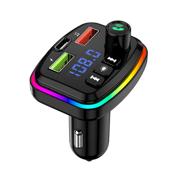 M14 Bluetooth auto MP3 player s Hands-Free, QC3.0 brzo punjenje, FM radio, USB sučelje, napajanje iz cigaretne upaljače 12–24V