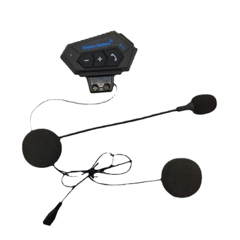Bluetooth slušalica za motociklističku kacigu sa stereo, IP68 vodootporna, domet 10 m, Bluetooth 5.0, trajanje baterije preko 8 sati