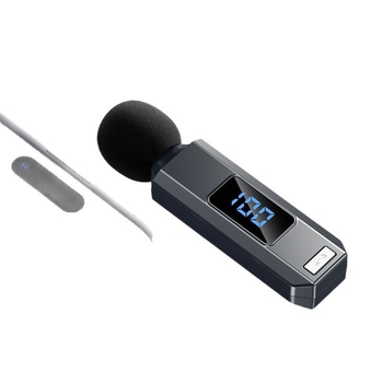 M1 Bluetooth klipsový headset s bezdrôtovým mikrofónom pre Android, do auta, mono/stereo, Bluetooth 5.5, dosah 10 m, 8 h výdrž batérie, digitálny displej