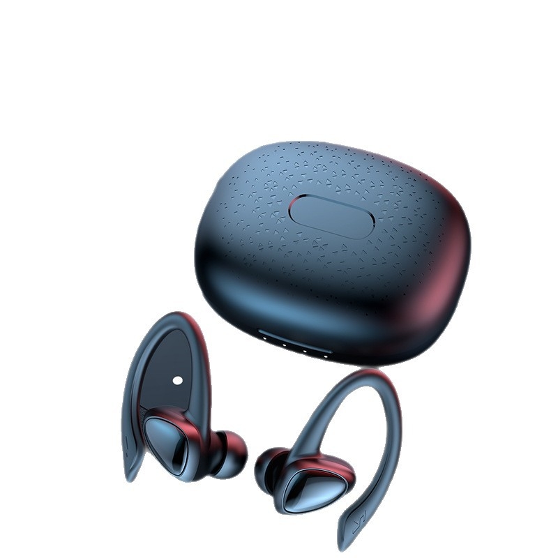 Căști Bluetooth sport cu agățare pentru urechi, anulare zgomot, Bluetooth 5.2, range de 5 m, baterie >8 h, cip Qualcomm