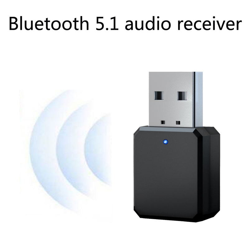 KN318 receptor Bluetooth audio, USB/AUX, ieșire duală, convorbiri hands-free în mașină, Bluetooth 5.1, Plug-and-Play