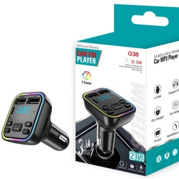 Q8 Auto MP3 prehrávač s Bluetoothom, USB/U Disk, FM Transmitter, hands-free volania, 12-24V napájanie