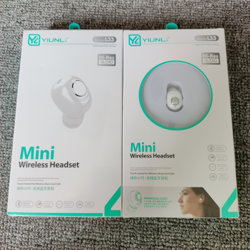 Bluetooth 5.1 in-ear bezdrôtové slúchadlo, potlačenie šumu, dosah 10 m, až 8 h výdrže batérie, hands-free volanie a ovládanie hlasom