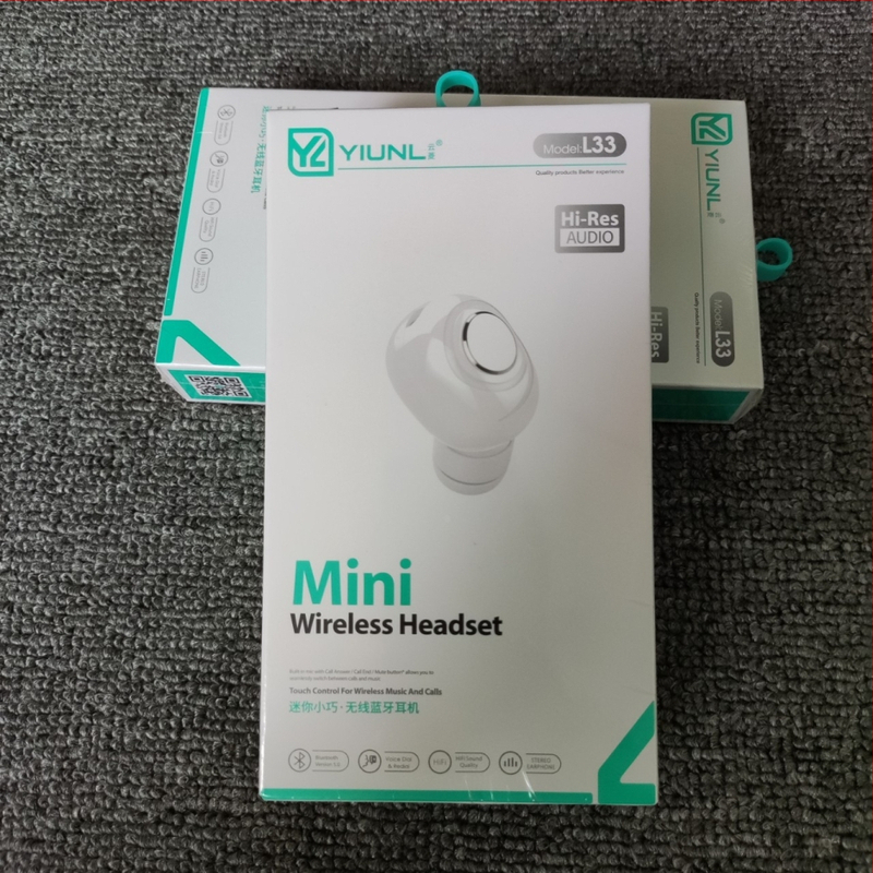 Bluetooth 5.1 in-ear bezdrôtové slúchadlo, potlačenie šumu, dosah 10 m, až 8 h výdrže batérie, hands-free volanie a ovládanie hlasom