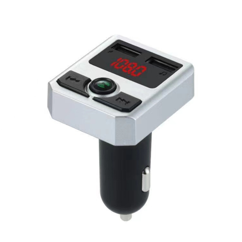 X24 automobilska Bluetooth punjač, dvostruka veza uređaja, hands-free, FM radio, USB sučelje (napajanje 12-24 V, monohromatski zaslon)