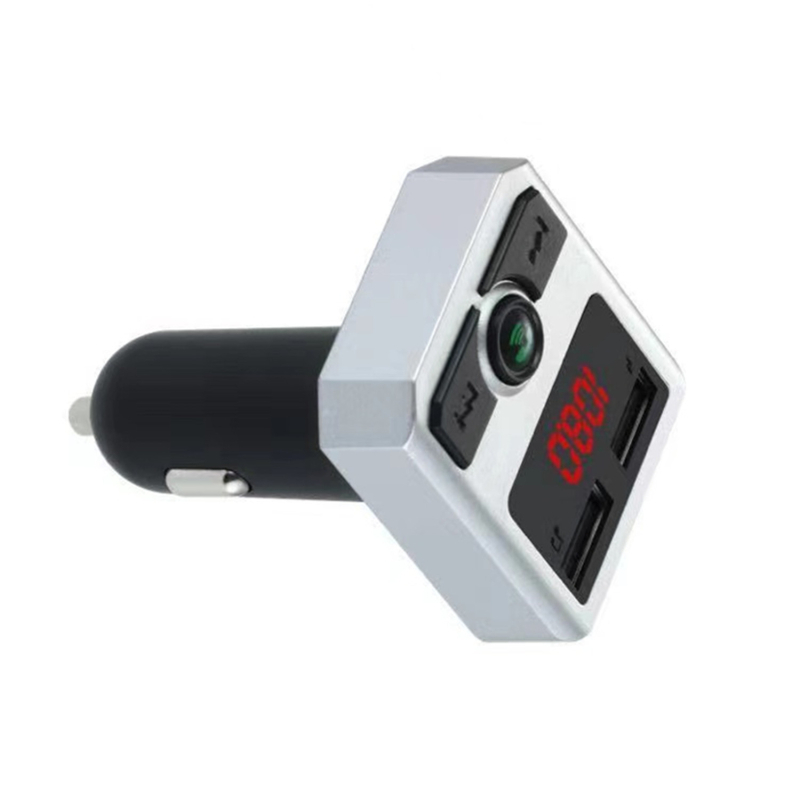 X24 automobilska Bluetooth punjač, dvostruka veza uređaja, hands-free, FM radio, USB sučelje (napajanje 12-24 V, monohromatski zaslon)