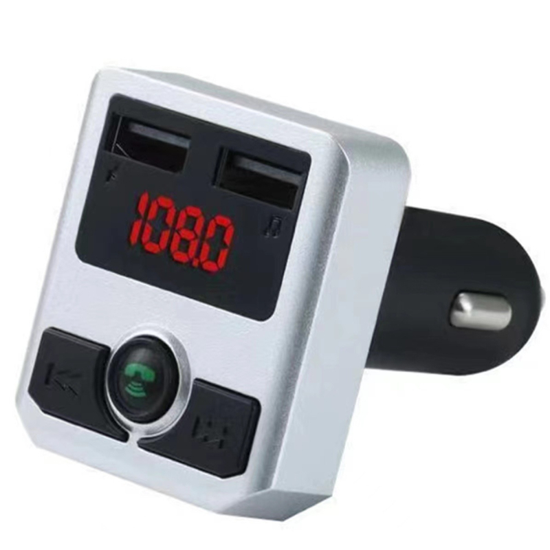 X24 automobilska Bluetooth punjač, dvostruka veza uređaja, hands-free, FM radio, USB sučelje (napajanje 12-24 V, monohromatski zaslon)