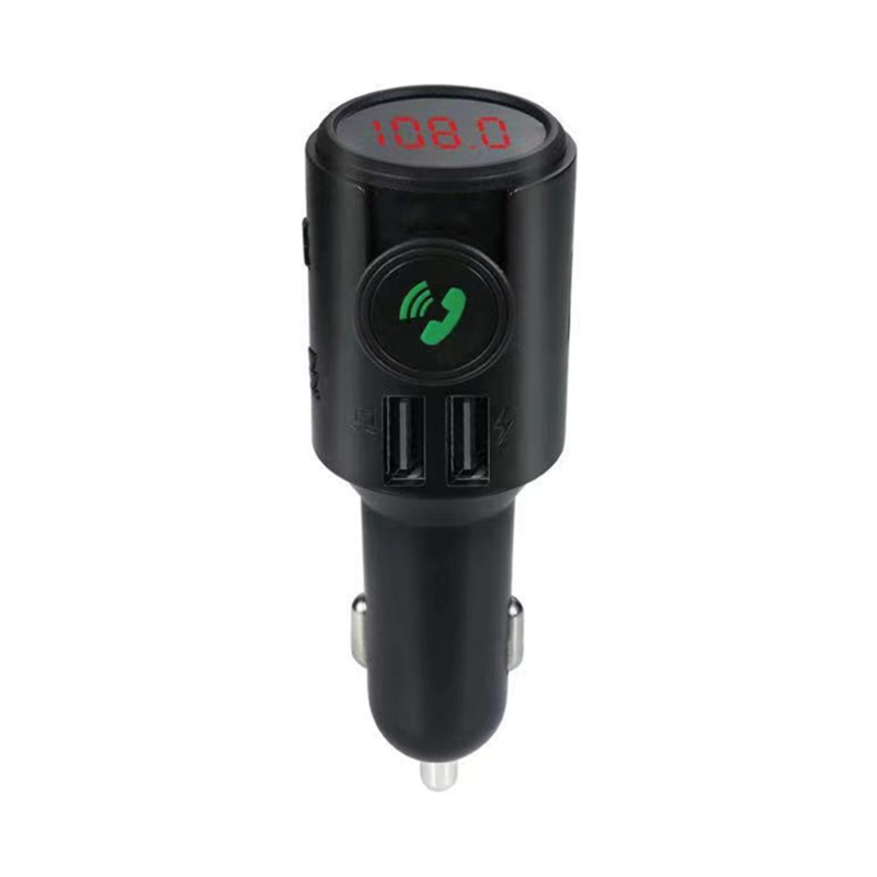Automobilski MP3 player Bluetooth Hands-Free, višenamjenski, s dvostrukim USB i automobilskim punjačem 12-24V, FM funkcija