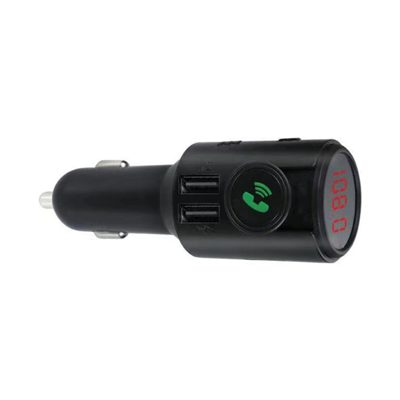 Automobilski MP3 player Bluetooth Hands-Free, višenamjenski, s dvostrukim USB i automobilskim punjačem 12-24V, FM funkcija