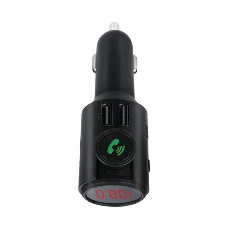 Automobilski MP3 player Bluetooth Hands-Free, višenamjenski, s dvostrukim USB i automobilskim punjačem 12-24V, FM funkcija