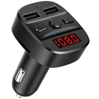 T60 Player MP3 pentru mașină cu Bluetooth FM Transmitter, Încărcător Auto Hands-Free, Încărcător USB Dublu