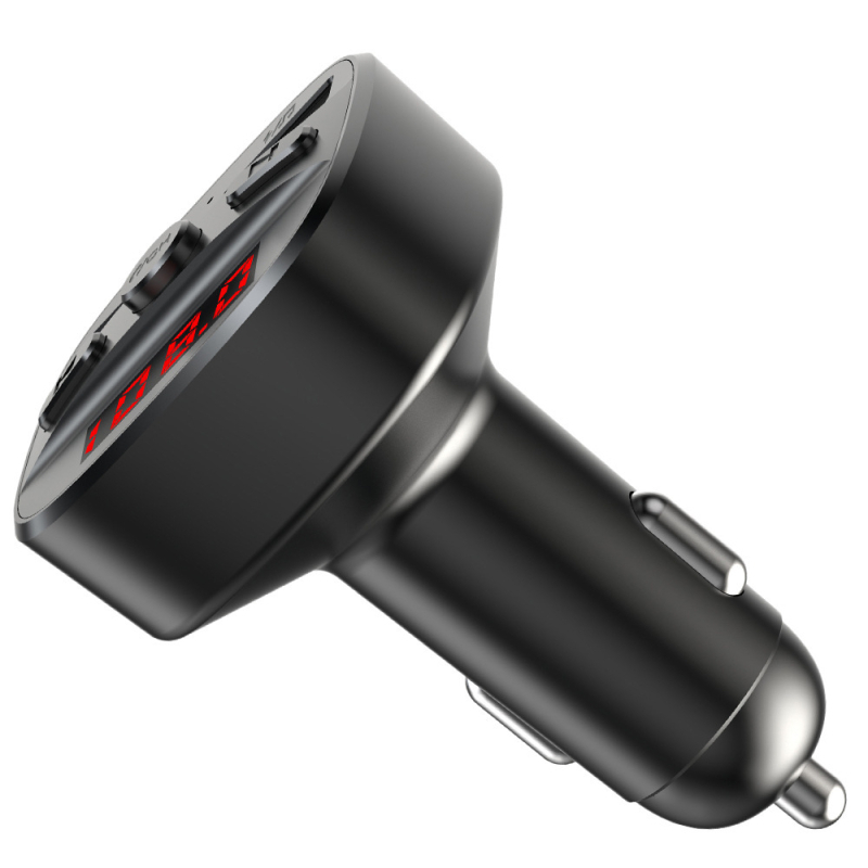 T60 Player MP3 pentru mașină cu Bluetooth FM Transmitter, Încărcător Auto Hands-Free, Încărcător USB Dublu