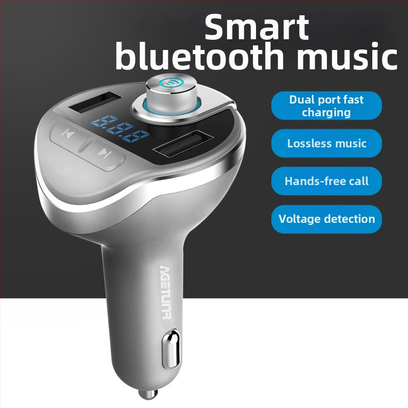 T20 Auto Bluetooth MP3 prehrávač s USB nabíjaním a FM vysielačom — hands-free volania, napájanie 12-24V, USB/TF rozhranie