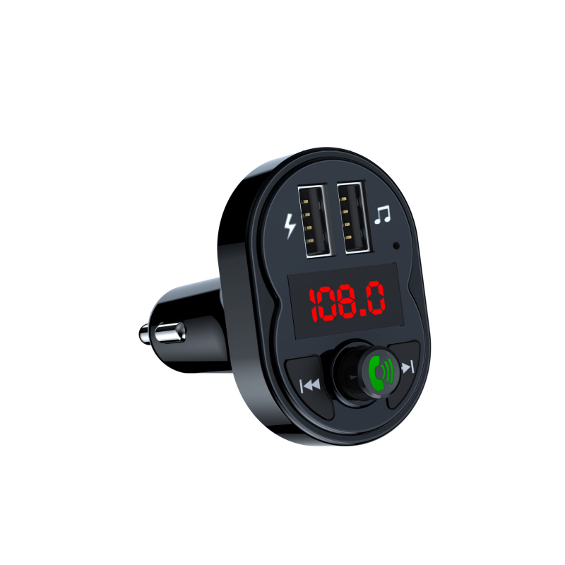 Automobilski Bluetooth MP3 player X1 s USB, FM radio, napajanje 12–24V, reprodukcija 222 min (X1, USB, FM radio, 12–24V, 222 min)