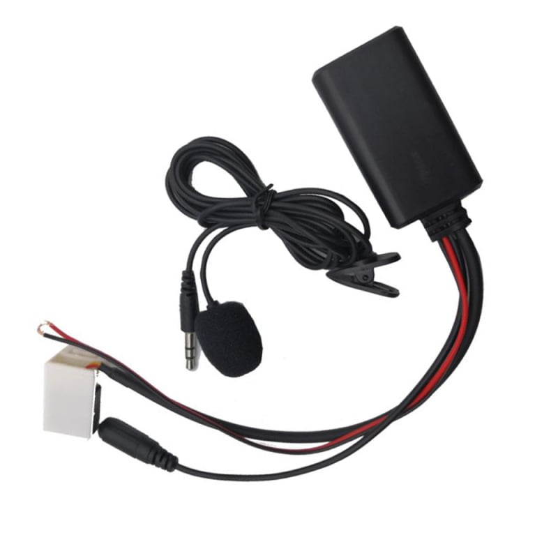 BMW CD grotuvo Bluetooth Hands-Free modulis E60/E63/E90/E91 – Bluetooth 5.0, 12V įvestis, montavimas per galinę CD grotuvo angą