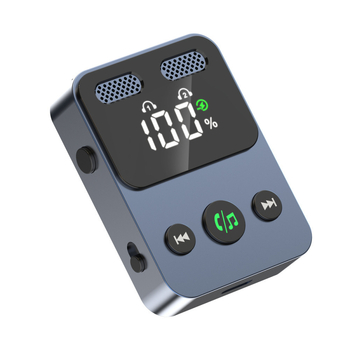 BR17 Bluetooth imtu-siuntėjo su galingu bosu, 1-2 viso į vieną garso kabelį, 12V DC tiesioginis prisijungimas, ABS