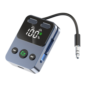 BR17 Bluetooth imtu-siuntėjo su galingu bosu, 1-2 viso į vieną garso kabelį, 12V DC tiesioginis prisijungimas, ABS