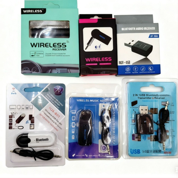 Automobilinis Bluetooth Hands-Free įrenginys, 3,5 mm AUX, Bluetooth išvestis, ABS korpusas, nešiojamas tiesioginis kištukas