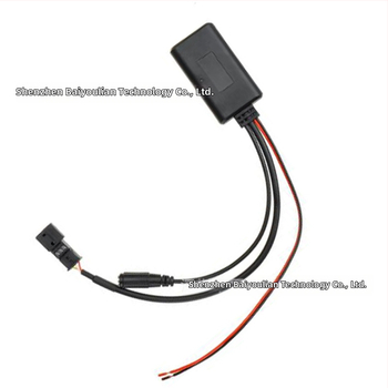 Bluetooth automikrofonas BMW Hands-Free (suderinama su BMW 3-pin, Bluetooth 5.0, AUX, įėjimas 12V, kabelio ilgis 23 cm)
