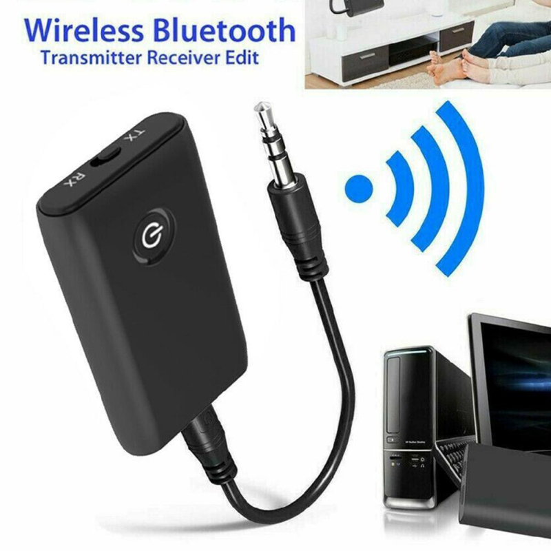 B10S Bluetooth siųstuvas ir imtuvas 5.0, 2-1, 3,5 mm garso, nešiojamas automobilių hands-free adapteris