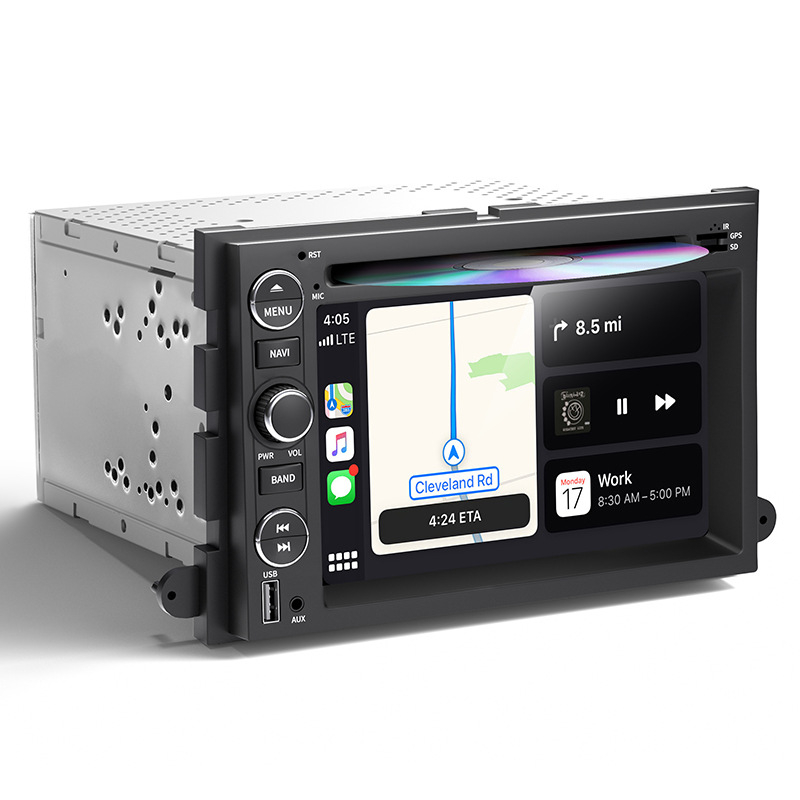 7-inčni bežični CarPlay navigacijski sustav s DVD playerom za Ford F150/F250/F350 (Napajanje 12V, Snaga 4x45W, Kompatibilnost Ford F150/F250/F350, Bežični CarPlay, DVD navigacija)