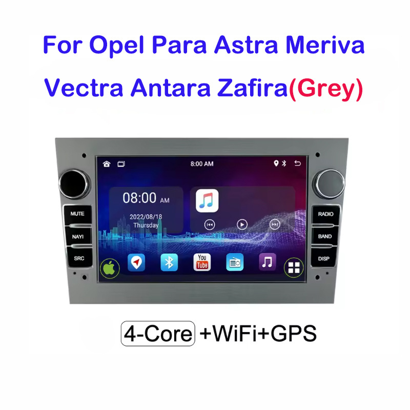Android navigacijska jedinica za auto s CarPlay, IPS zaslon; univerzalna kompatibilnost s Toyota, Hyundai, Kia, Honda, Nissan; napajanje 12V; podržava ručni mjenjač.