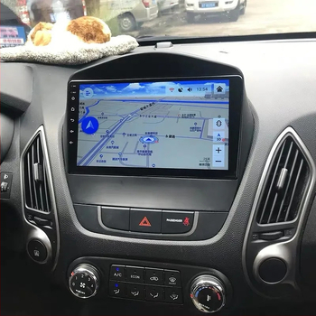 Android temeljen 9-inčni središnji dodirni zaslon navigacije s kamerom za vožnju unazad za Beijing Hyundai IX35 (2010-2016)