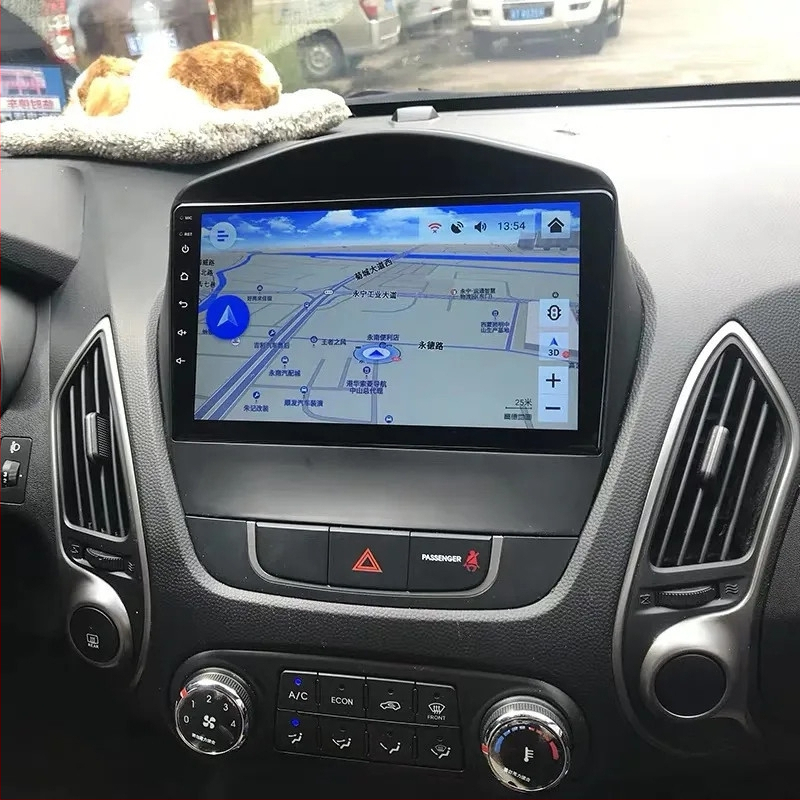 Android temeljen 9-inčni središnji dodirni zaslon navigacije s kamerom za vožnju unazad za Beijing Hyundai IX35 (2010-2016)