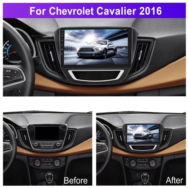 Android automobilni navigator s IPS zaslonom za Chevrolet Kovoz 16-20, GPS navigacija, 12V napajanje, plastično i stakleno kućište