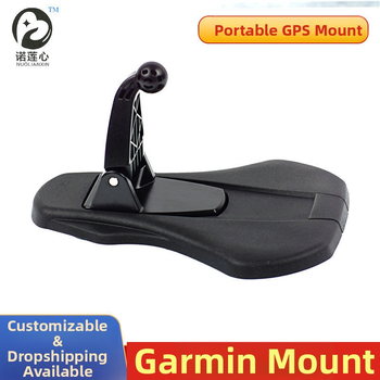 Salokāms portatīvs auto paneļa anti-slip turētājs, saderīgs ar Garmin GPS un viedtālruņiem | Jauns T-veida stiprinājums | Zīmols Nolan Heart